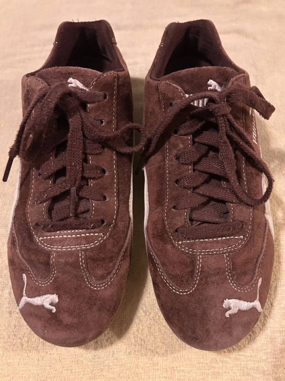 ORIGINAL PUMA Speedcat Brown Women's Sneakers, Size 5.5 - Excellent Condition